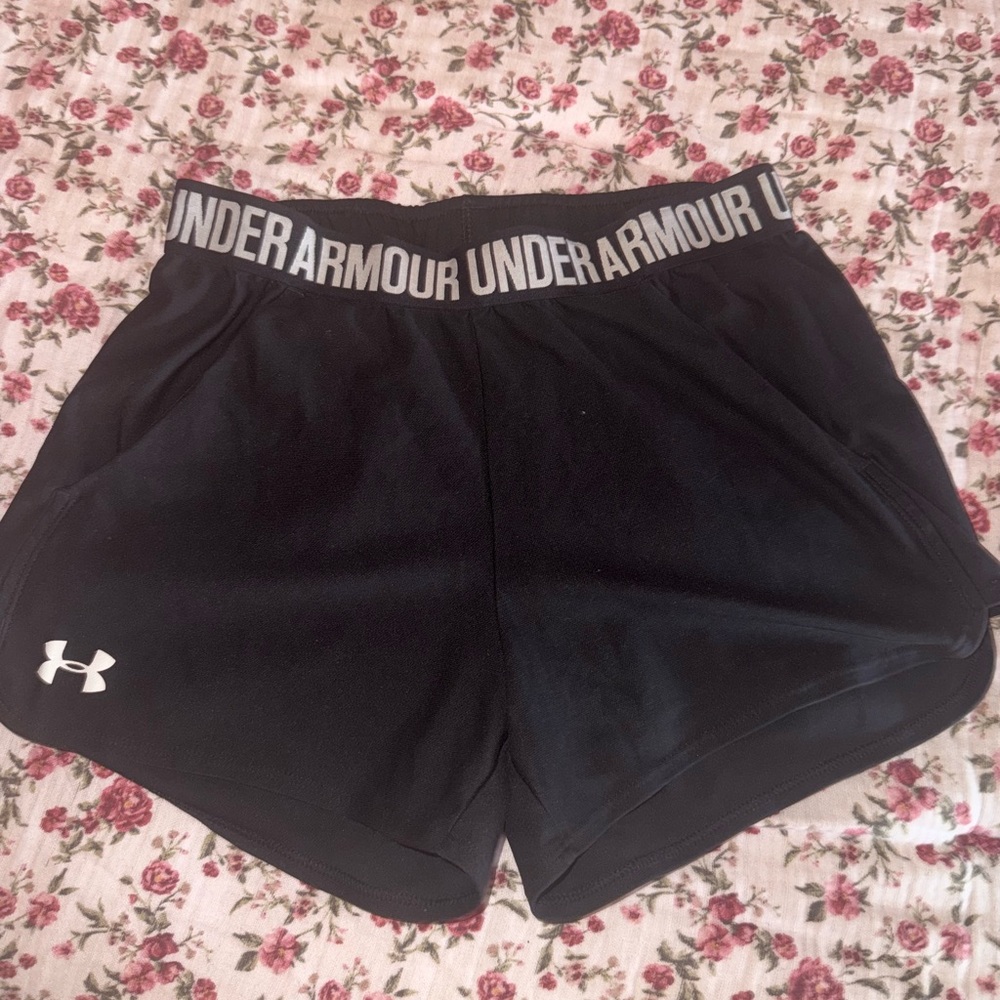 Under Armour Women's Black Athletic Shorts